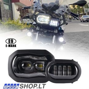 BMW F800GS F800R F800ST F700GS F650GS priekinis žibintas LED
